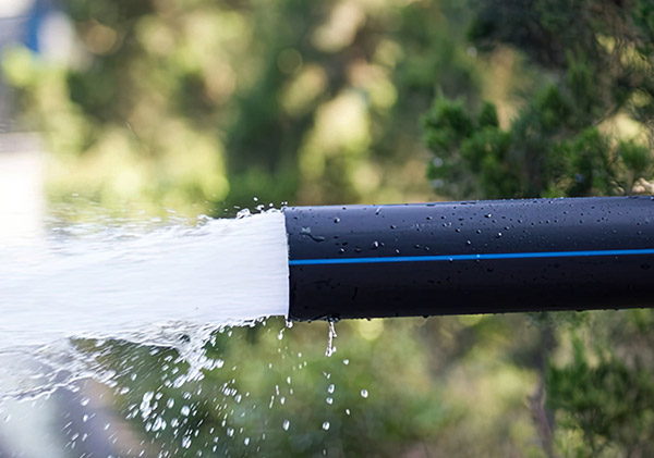 Tubería de suministro de agua