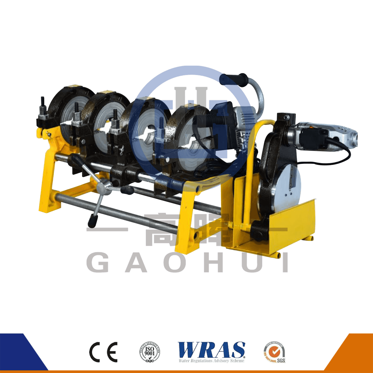 Manual de soldadura de fusión de plástico HDPE manual de plástico GF-160-4M/GF-200-4M