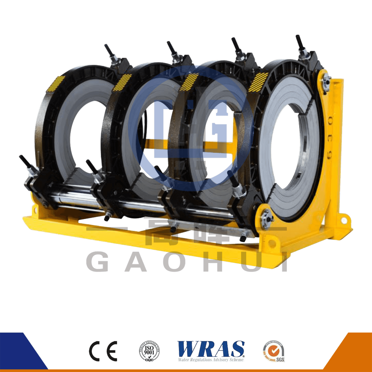 630 HDPE Tubo Hidráulico Semiautomático Butt Fusion Soldadura de soldadura