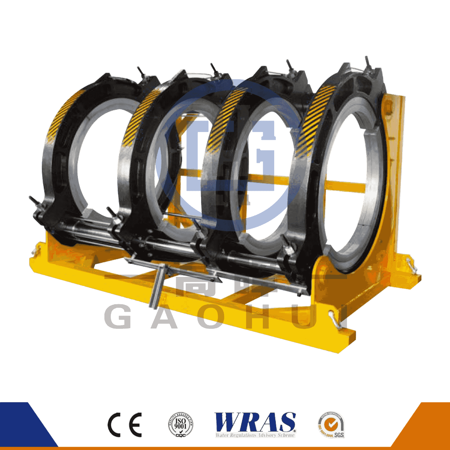 1200 máquina de soldadura de fusión semiautomática hidráulica de fusión