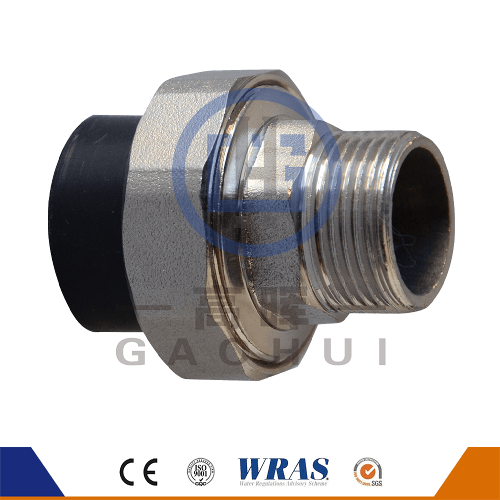 Unión de hilo masculino hdpe