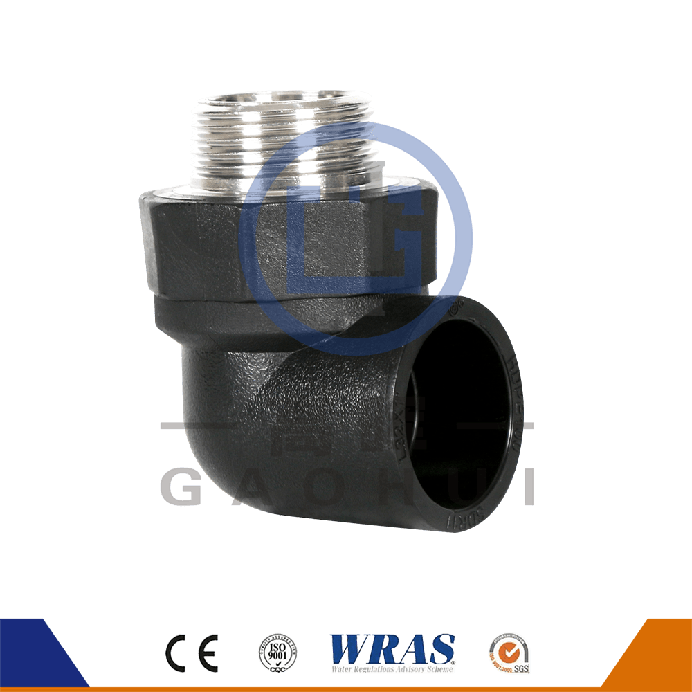 Hdpe masculino hilo codo