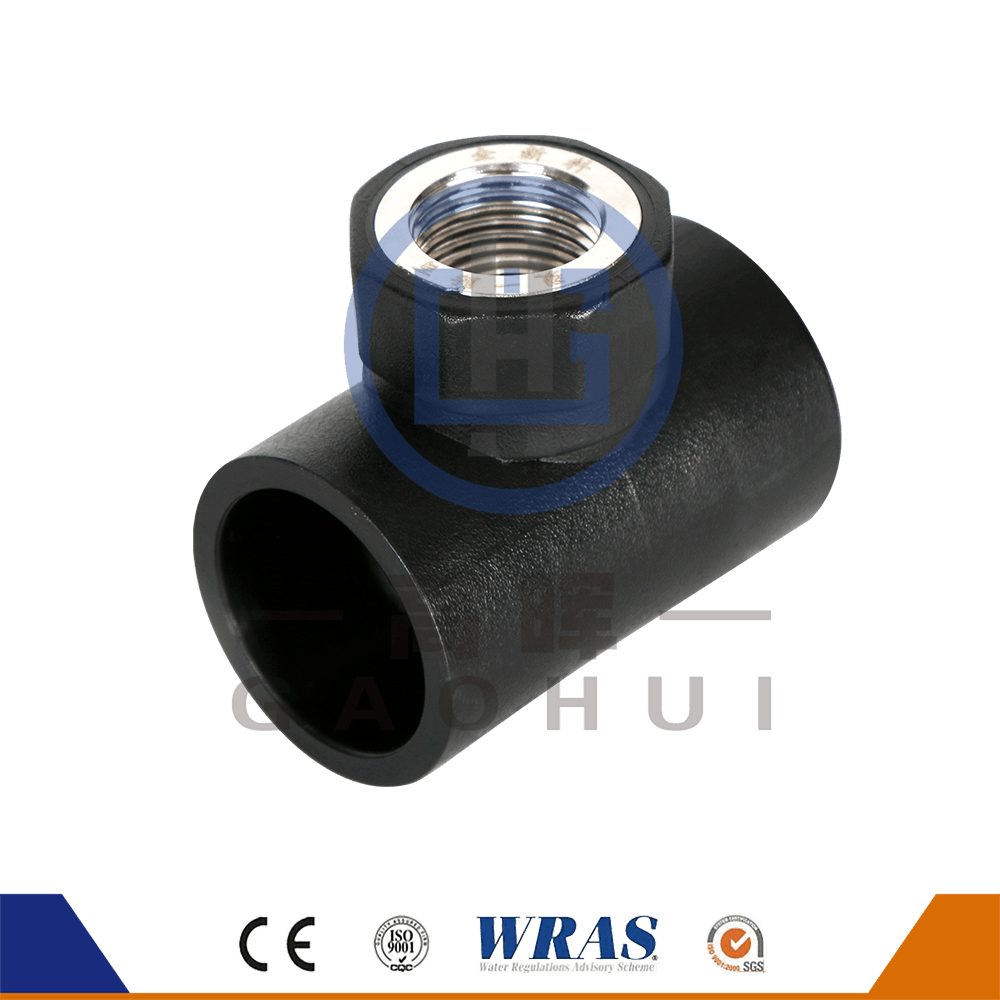 TEE HDPE FEMAL HERME