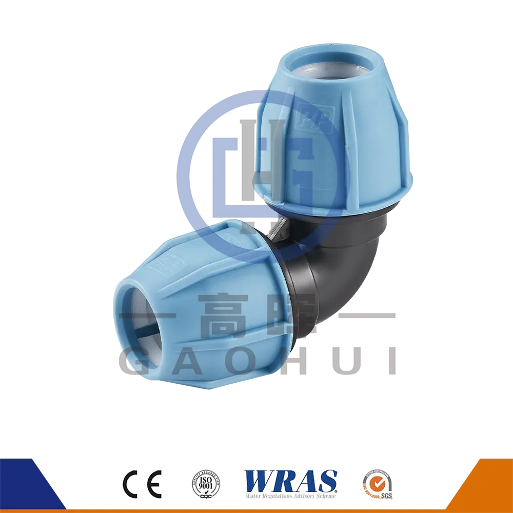 Round Head PP Equal Elbow P-019: Reducir los costos de mantenimiento y mejorar la eficiencia del sistema de tuberías