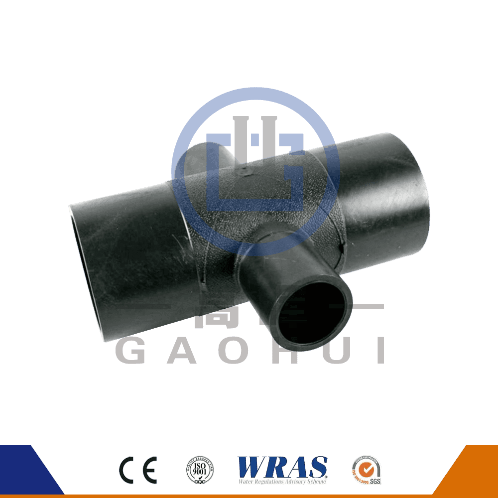 HDPE Moldeado Butt Fusion Reduciendo Cruz para tubería de agua para tuberías de agua
